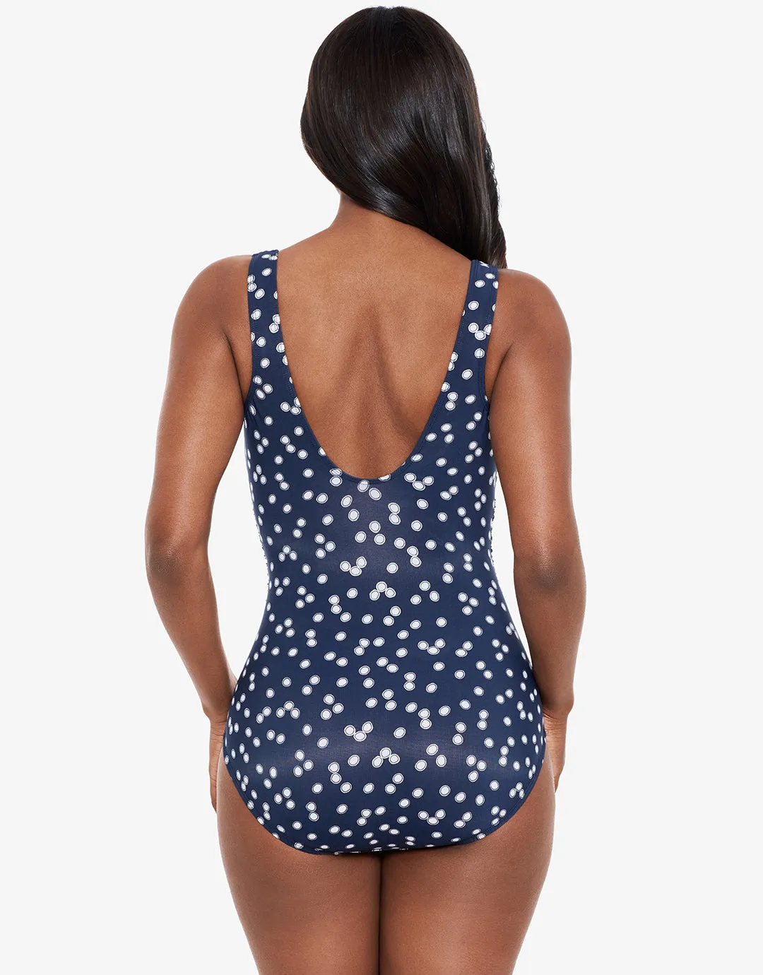 Luminaire Cherie Swimsuit - Navy Spot
