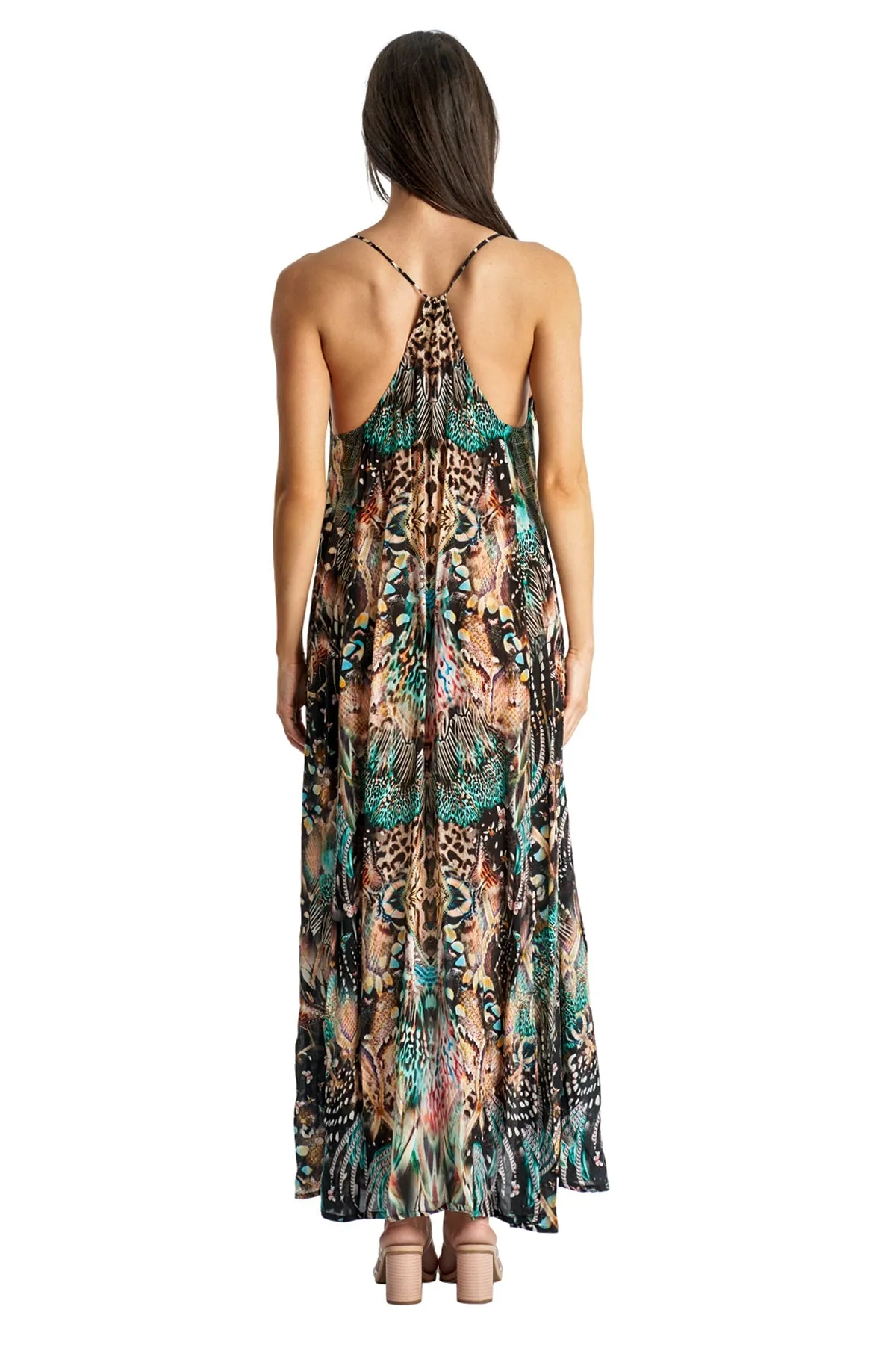 Lunetta T-Back Maxi Dress