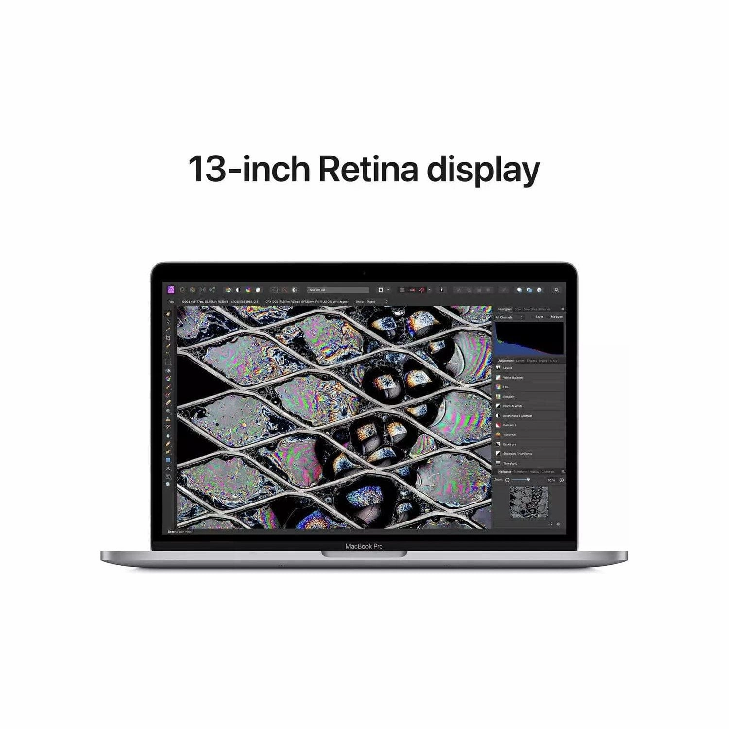 MacBook Pro 13" (2022) Apple M2 Chip, 16GB, 256GB SSD, Silver