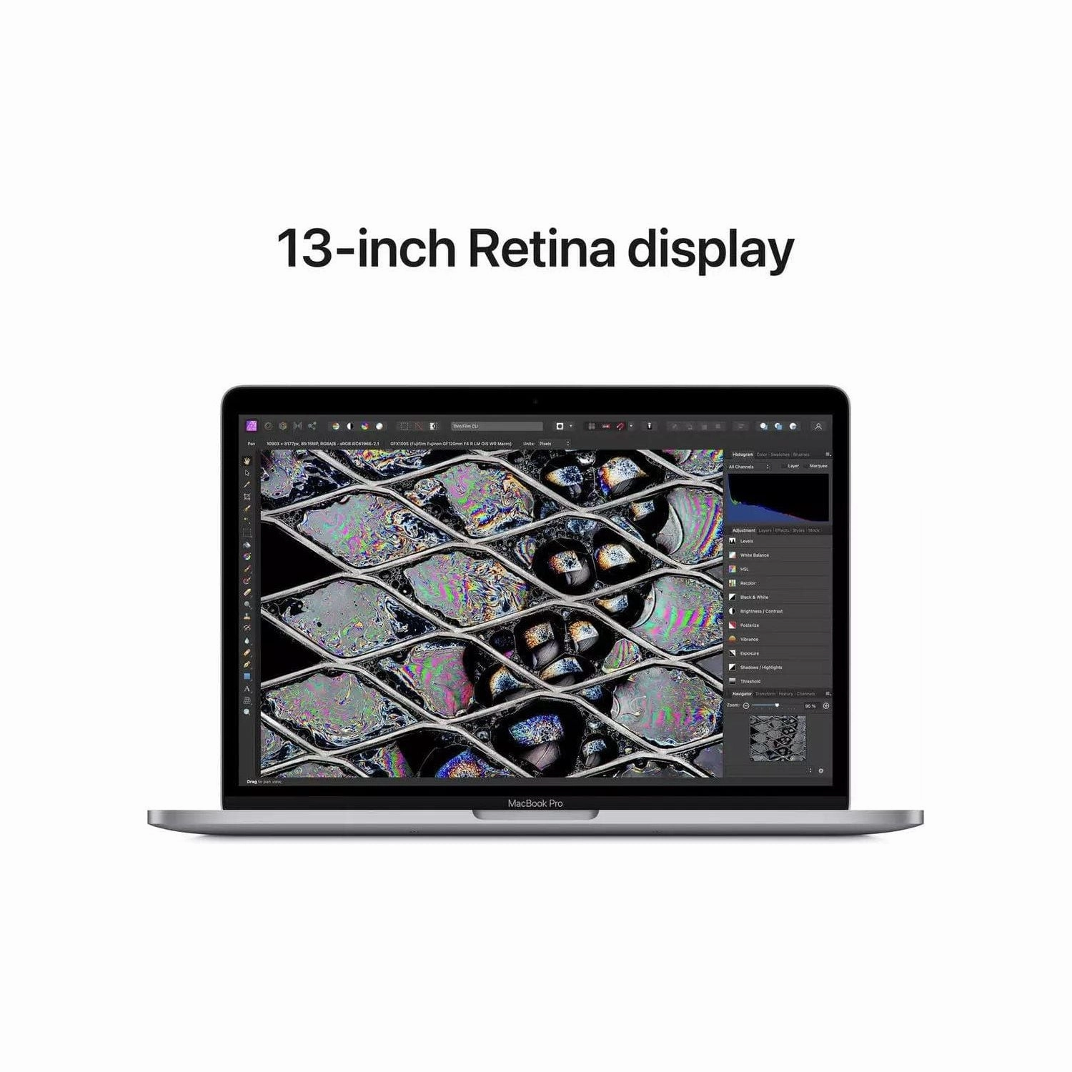 MacBook Pro 13" (2022) Apple M2 Chip, 16GB, 256GB SSD, Silver