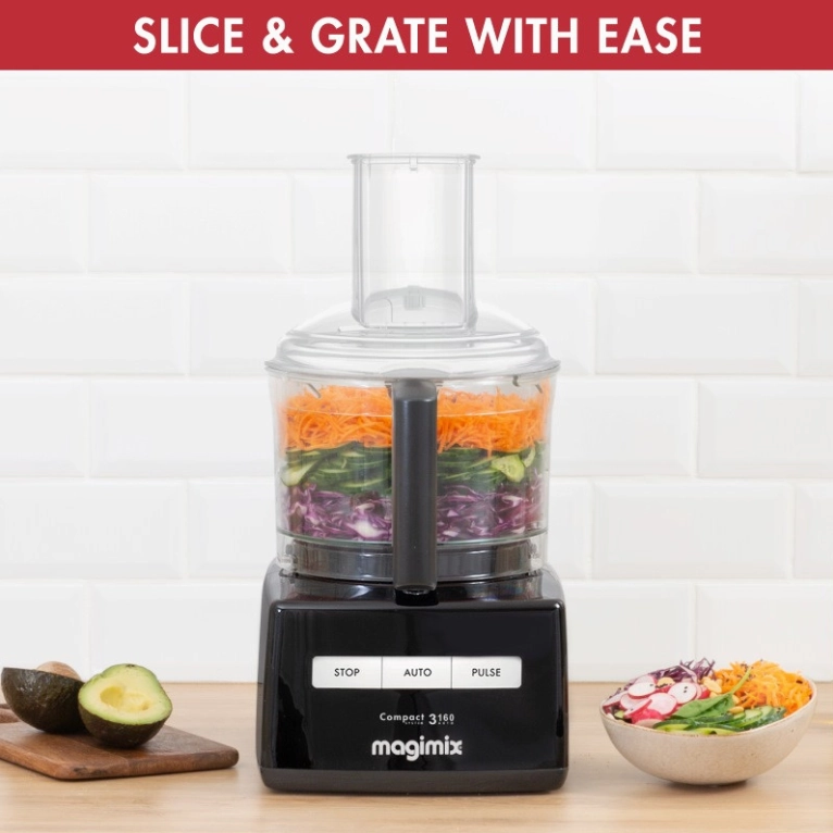 MAGIMIX C3160 Food Processor - Black