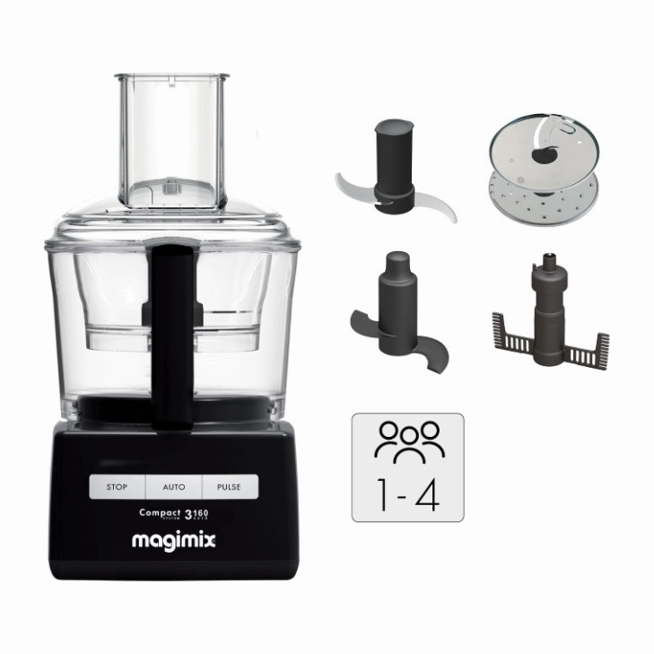MAGIMIX C3160 Food Processor - Black
