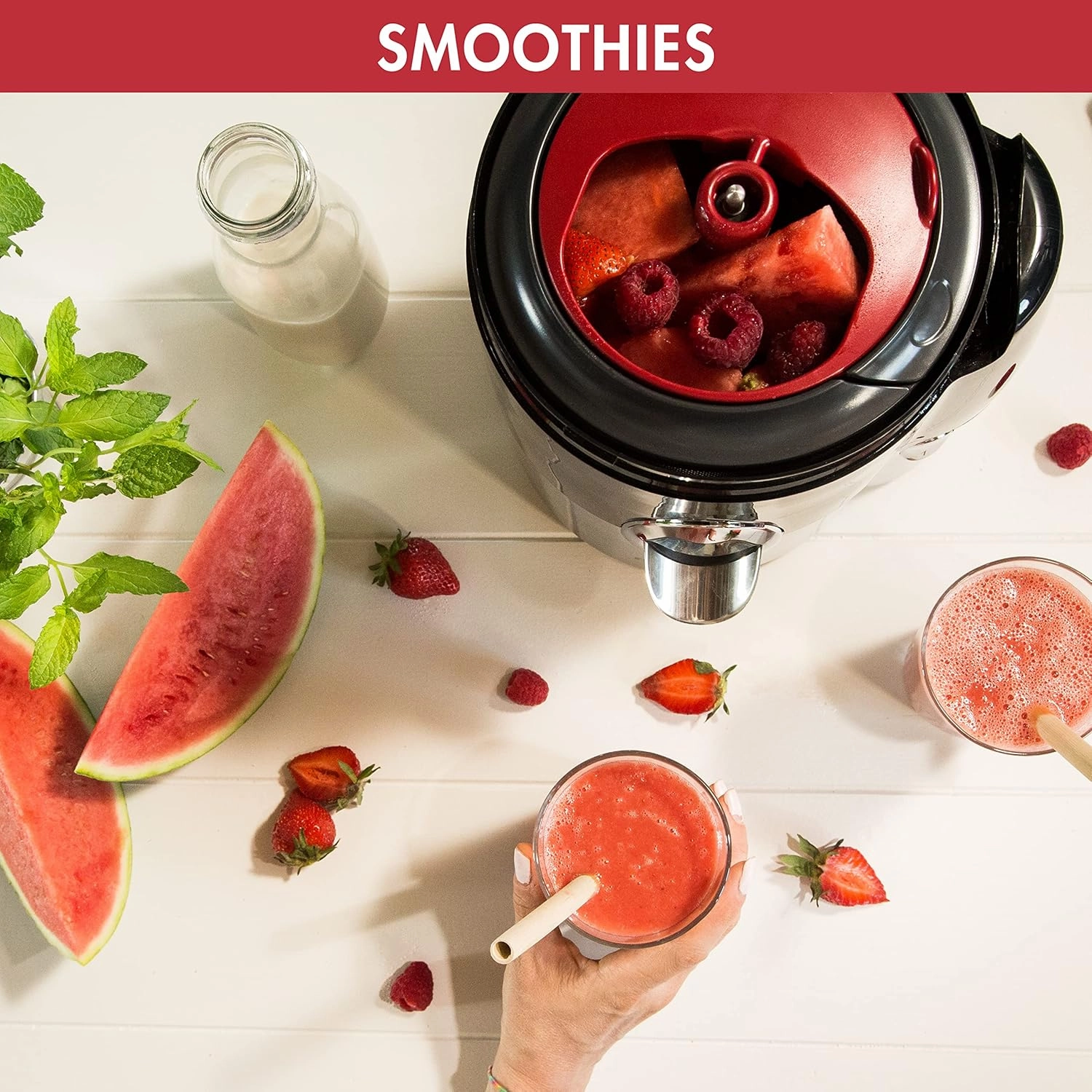 Magimix Juice Expert 3  Juice, Smoothie & Plant-Based Milk Maker Machine, Easy to Maintain, Satin/Black (Model: 18082)