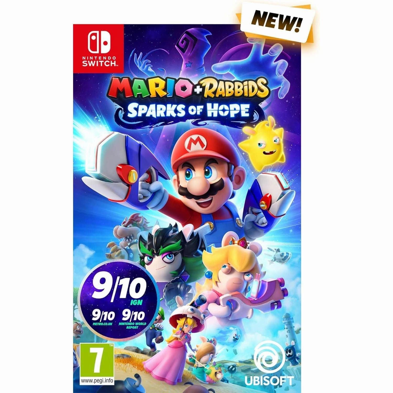 Mario   Rabbids Sparks Of Hope Nintendo Switch smartwatch accessories, apple watch bands, charging dock for smartwatch
