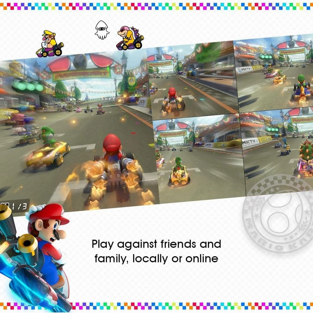 Mario Kart Deluxe 8 - Nintendo Switch Game