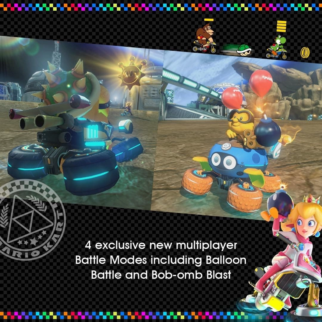 Mario Kart Deluxe 8 - Nintendo Switch Game