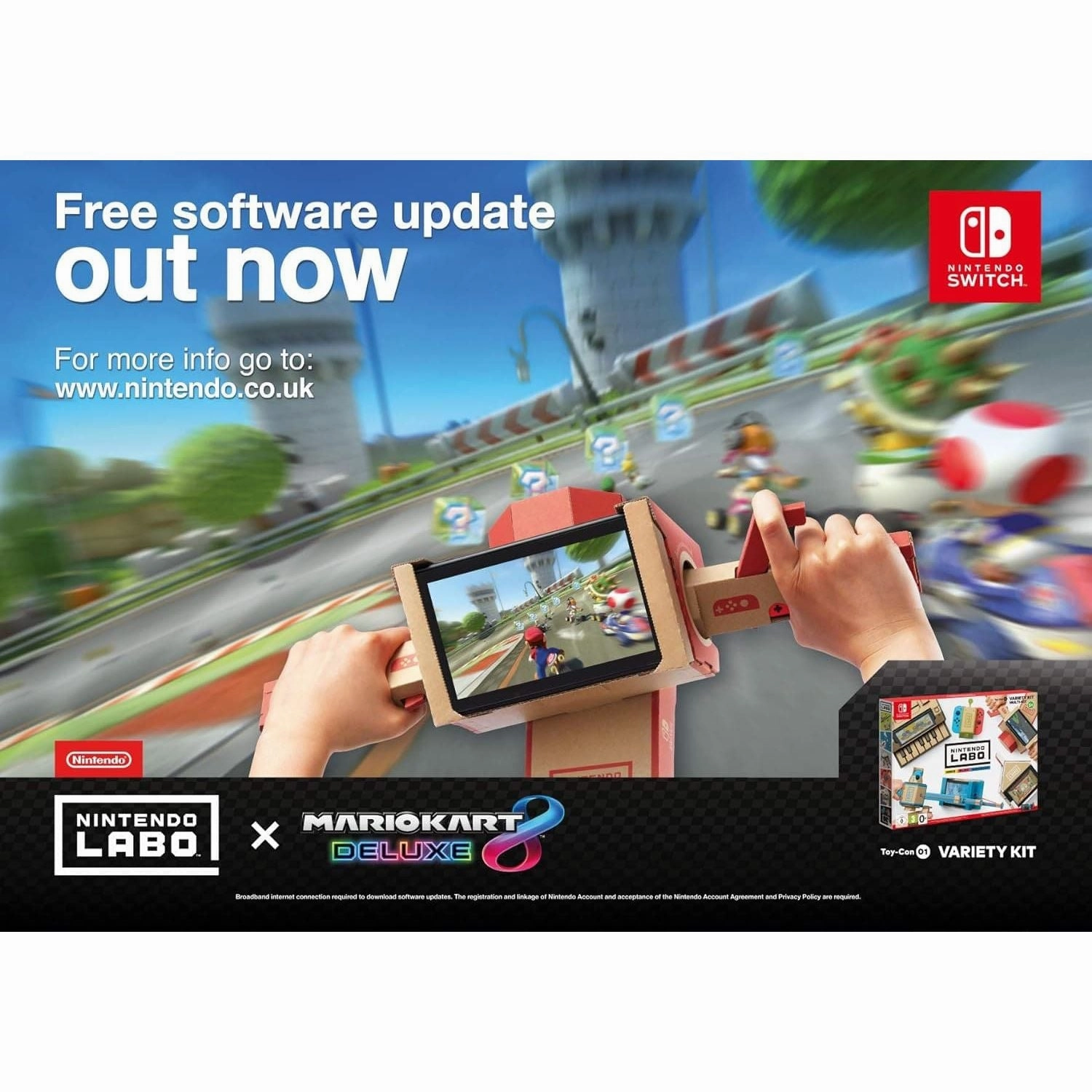 Mario Kart Deluxe 8 - Nintendo Switch Game