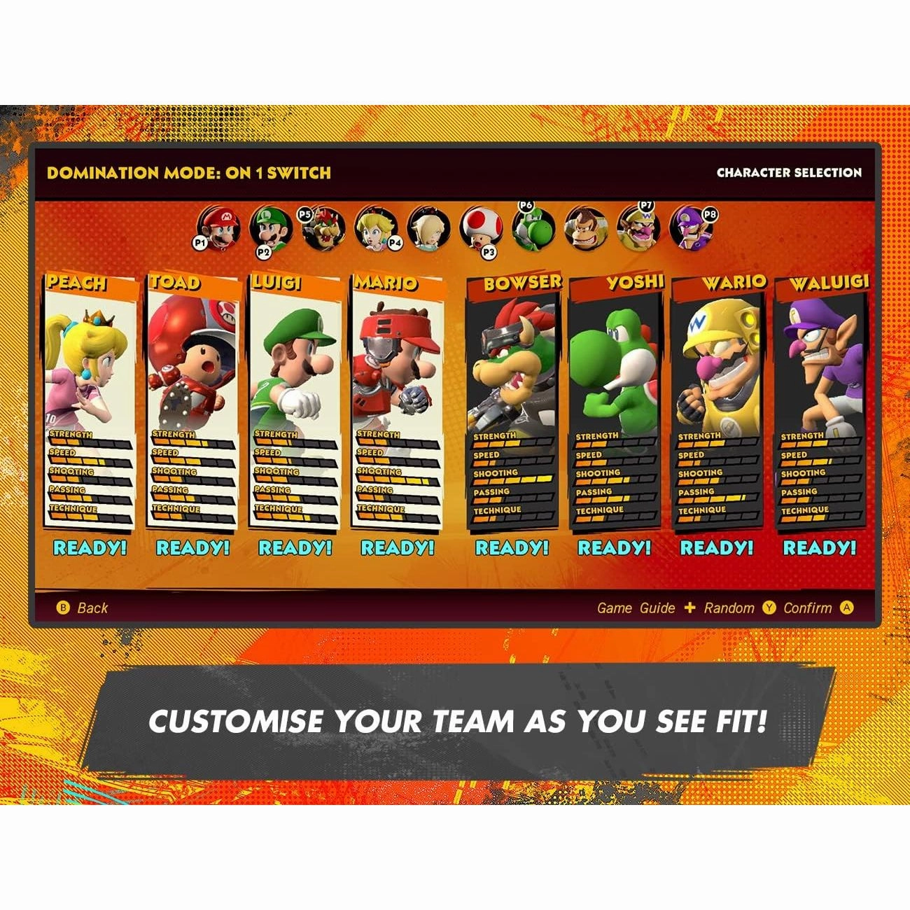 Mario Strikers: Battle League Football (Nintendo Switch)