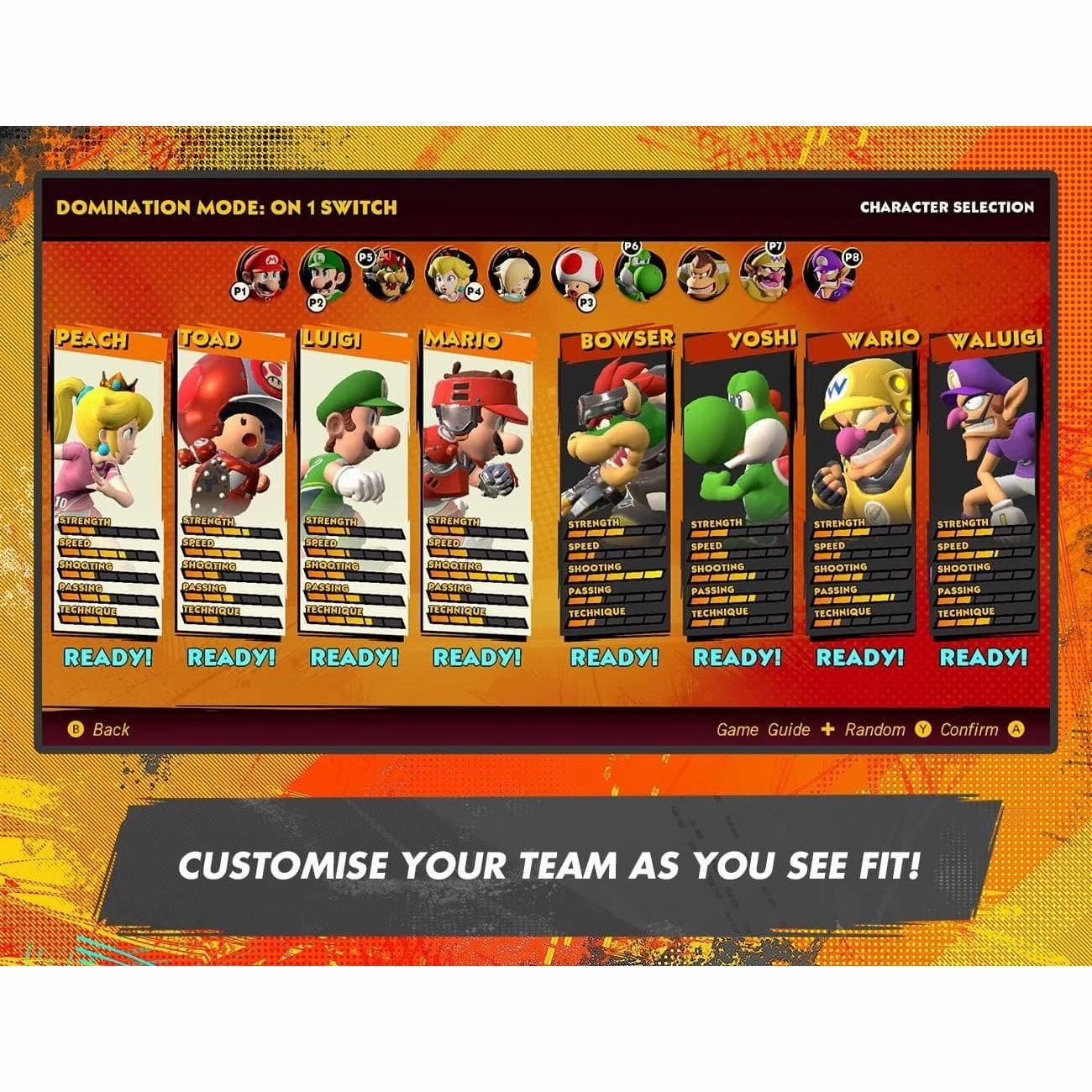 Mario Strikers: Battle League Football (Nintendo Switch)