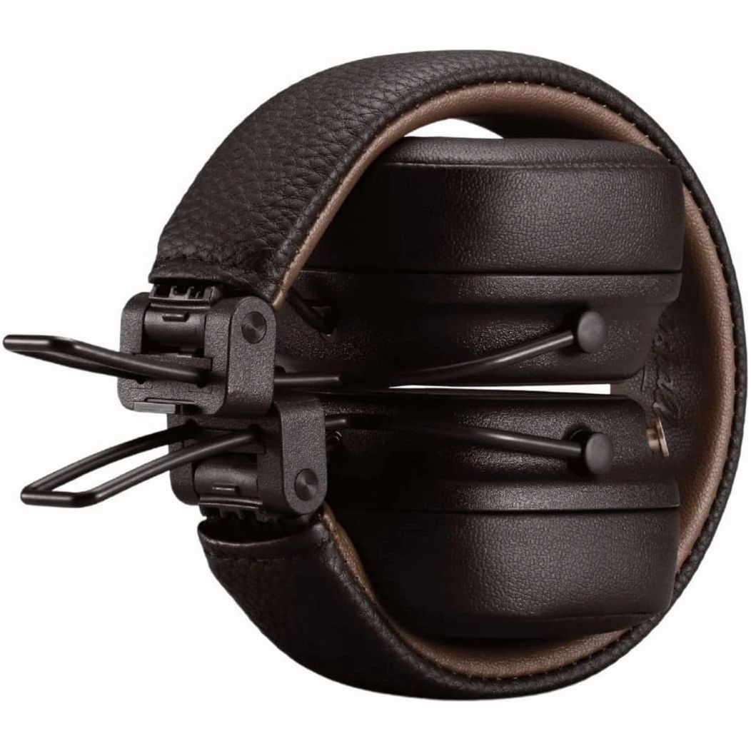 Marshall Major IV On-Ear Bluetooth Headphones  Wireless, Foldable, 80 Hours Playtime, Brown