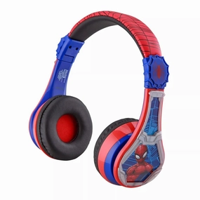 Marvel Kids Spiderman Wireless Bluetooth Headphones With Built-In Microphone bluetooth headphones, cheap wireless headphones, headphones with mic