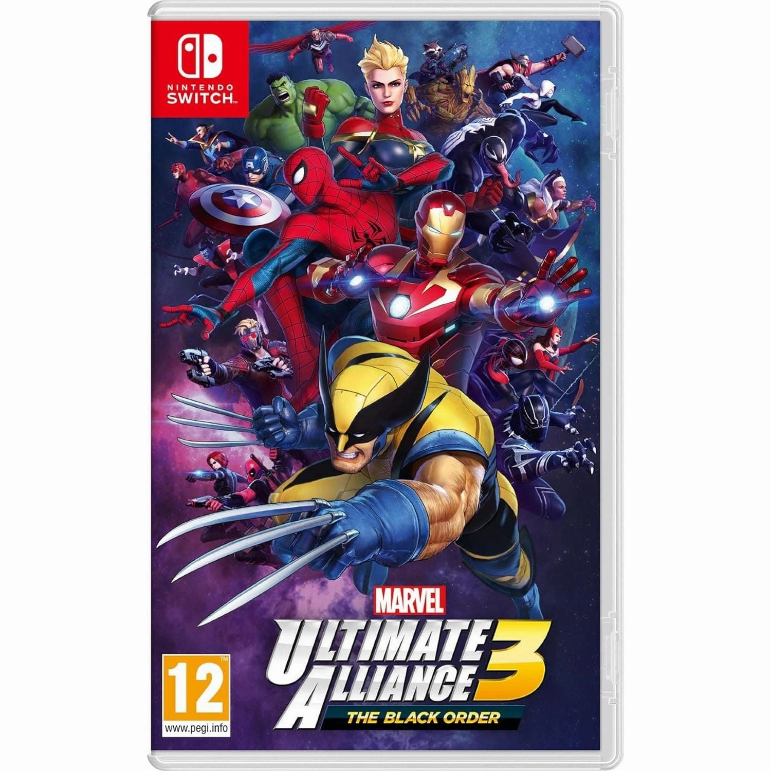 Marvel Ultimate Alliance 3: the Black Order - Nintendo Switch Game smartwatch accessories, apple watch bands, charging dock for smartwatch