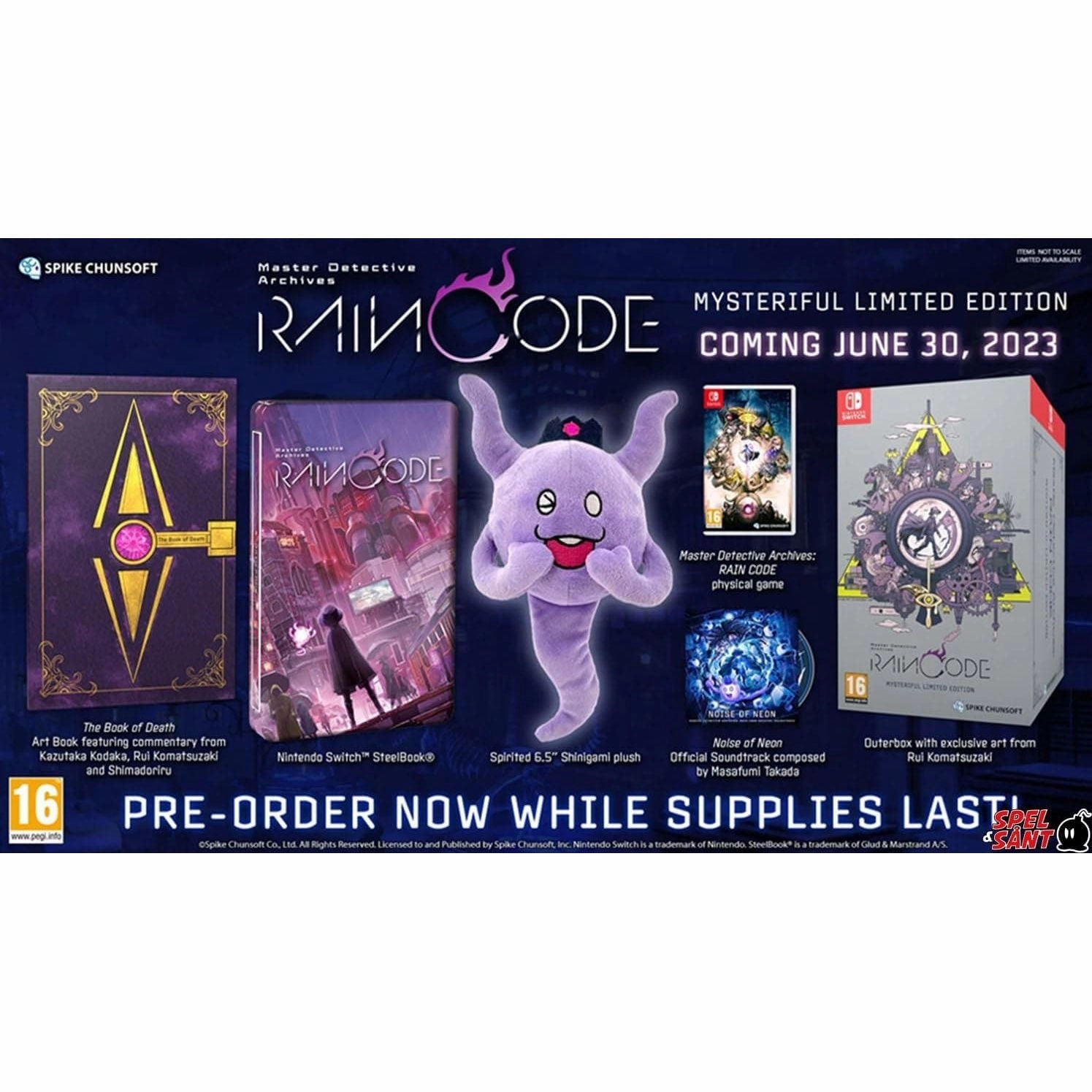 Master Detective Archives: Rain Code Special Edition (Nintendo Switch)