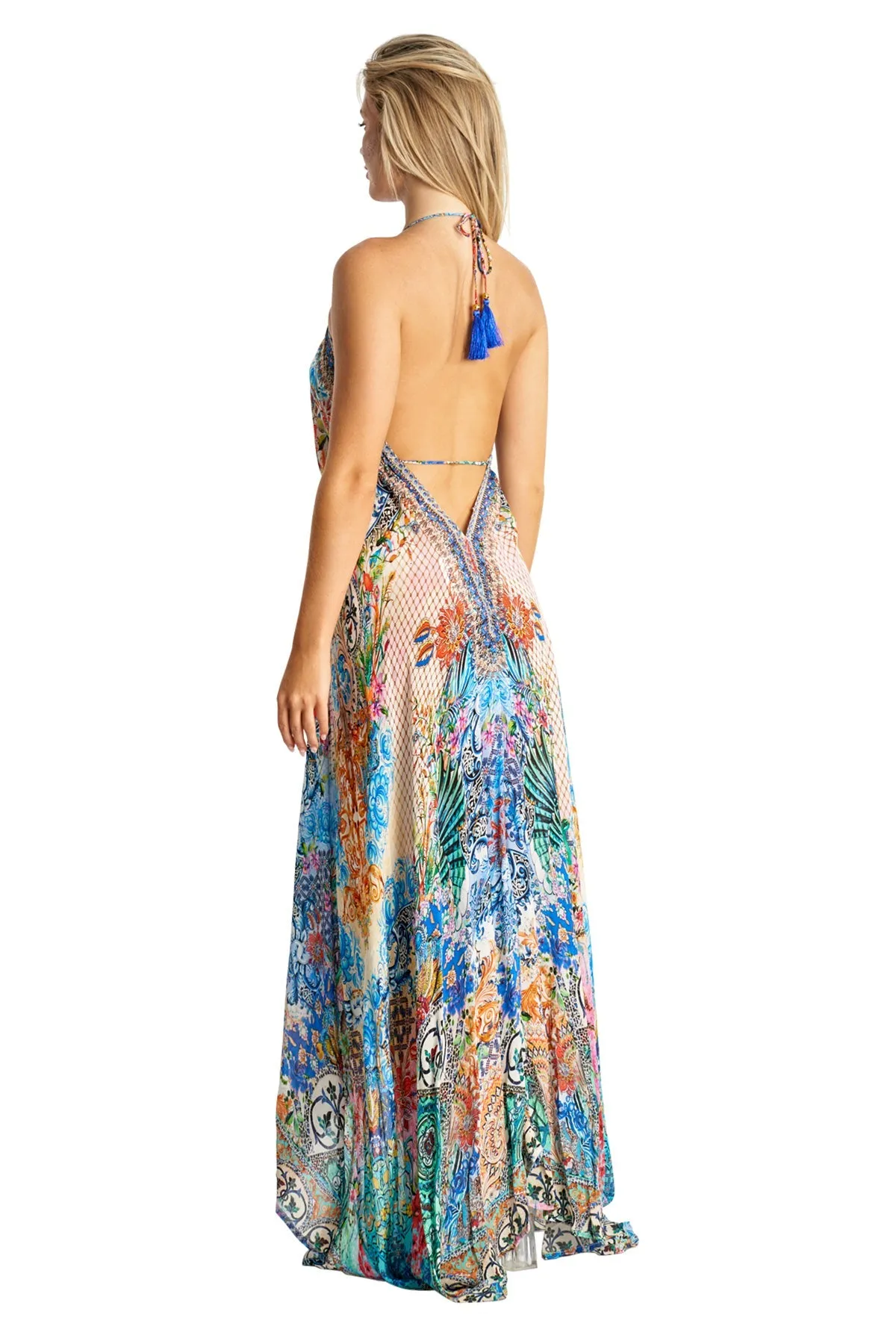 Mathi Halter Maxi Dress
