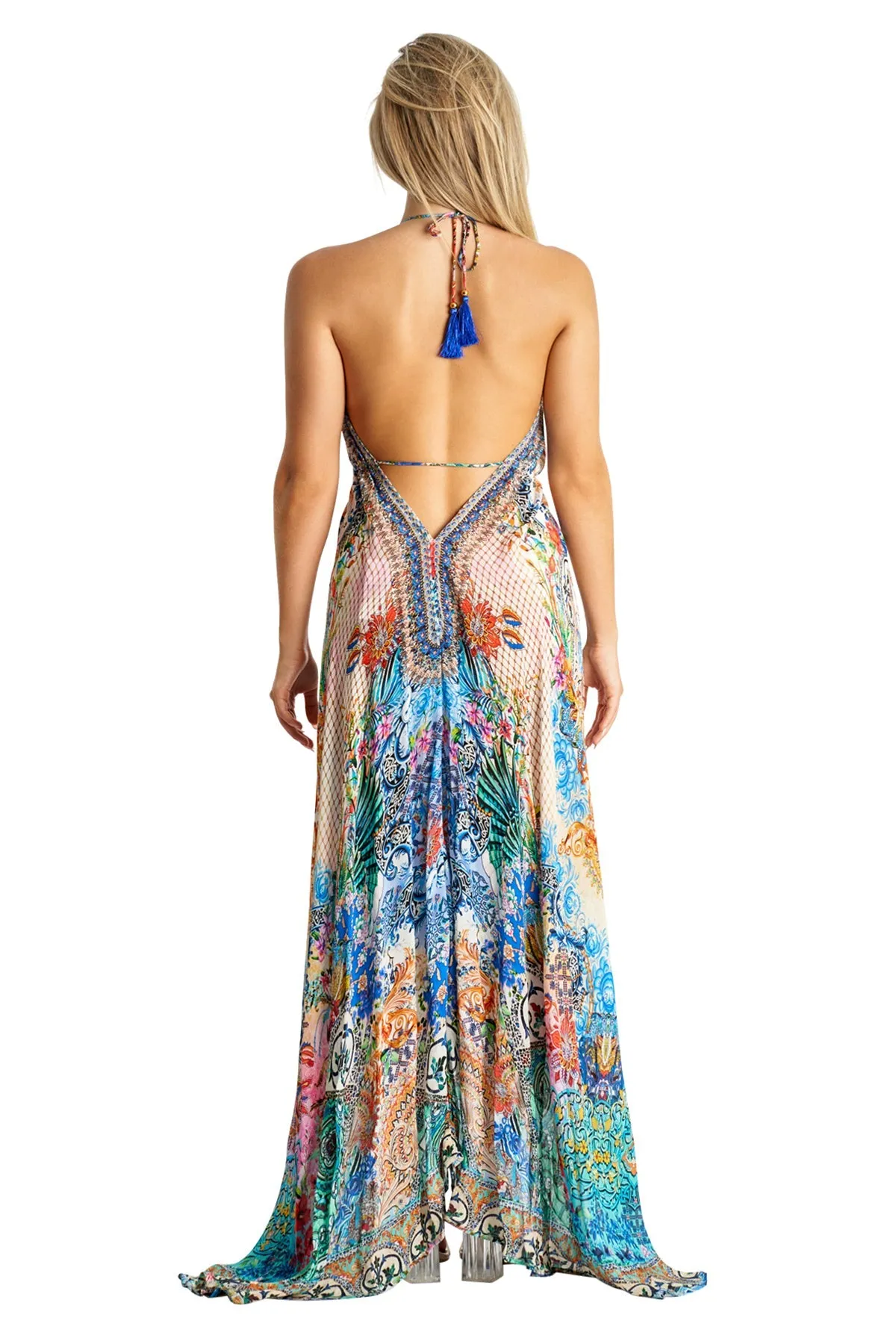 Mathi Halter Maxi Dress