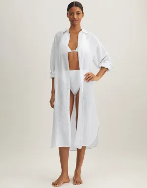 Maxi Boyfriend Shirt - Off White