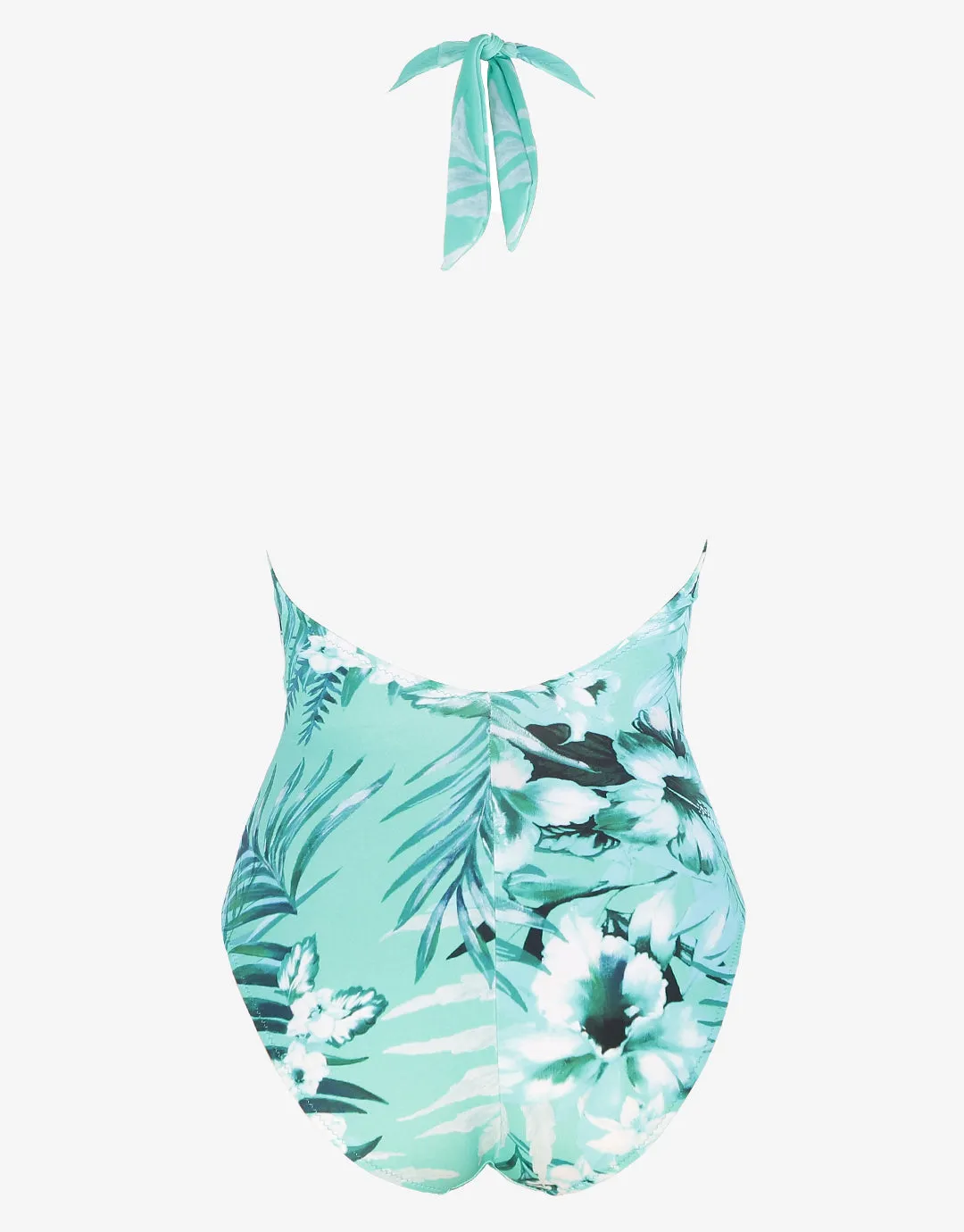 Mentha Halter Swimsuit - Green
