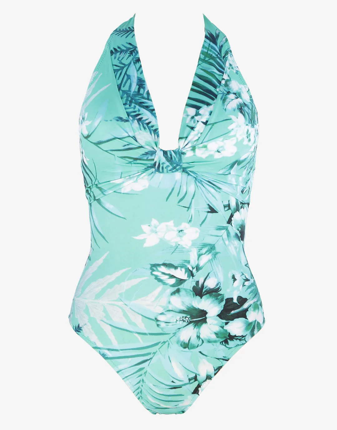 Mentha Halter Swimsuit - Green