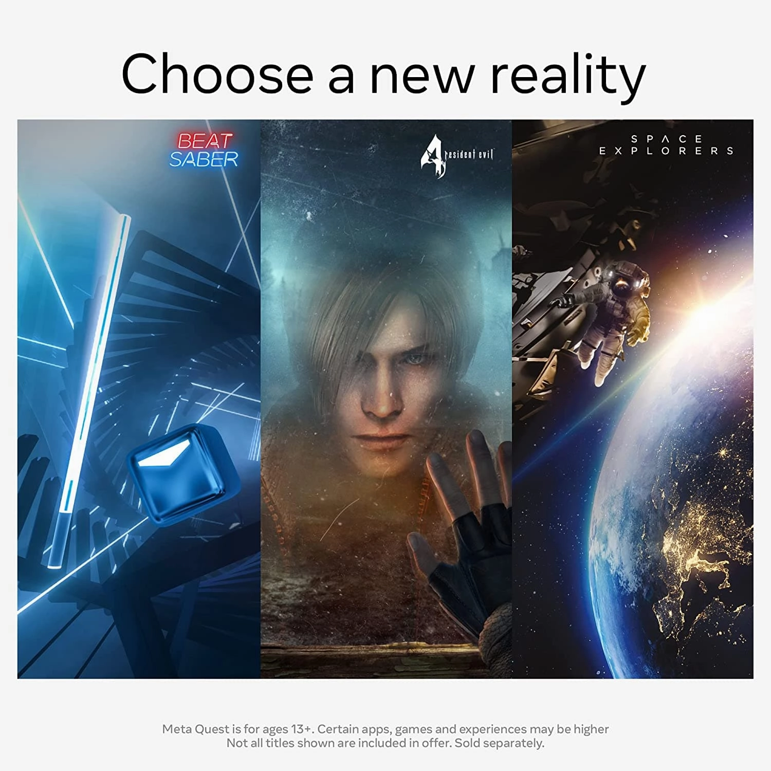 Meta Oculus Quest 2 128GB - Resident Evil 4 Bundle