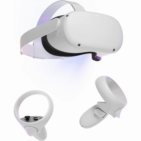 Meta Quest 2 - Advanced All-In-One VR Headset - 128 GB - White wireless headphones,bluetooth headphones,noise cancelling headphones,wireless earbuds