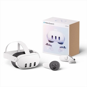 Meta Quest 3 VR Headset, 128GB - White wireless headphones,bluetooth headphones,noise cancelling headphones,wireless earbuds