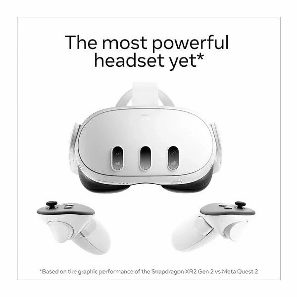 Meta Quest 3 VR Headset (With Controllers) - 512GB