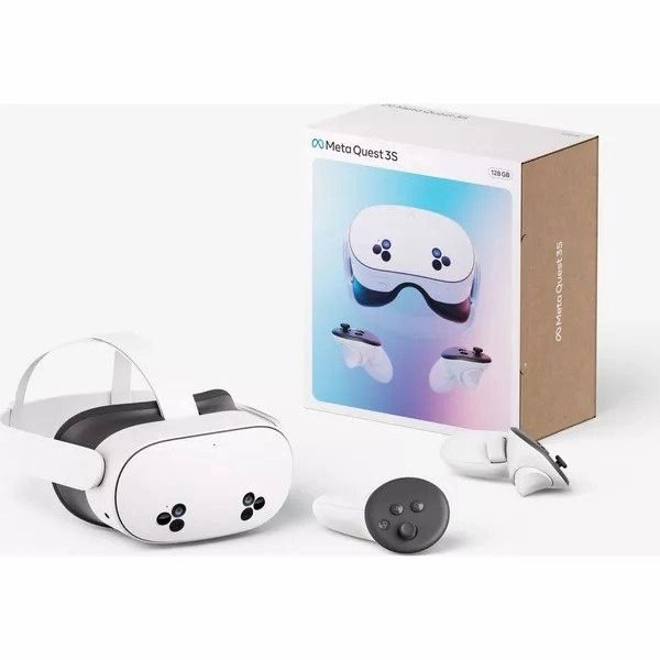 Meta Quest 3S VR Headset (With Controllers) - 128GB