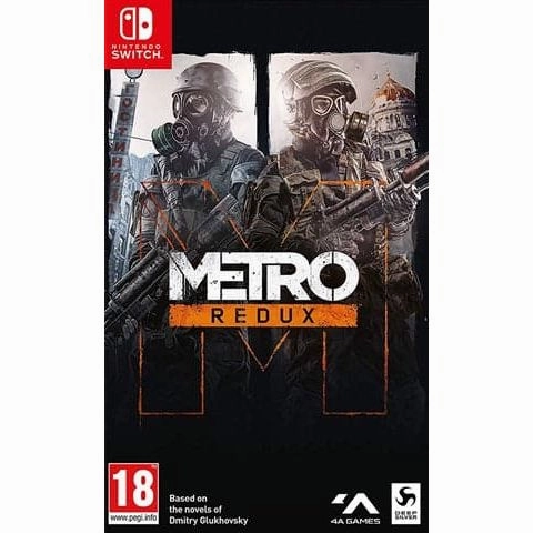 Metro Redux For Nintendo Switch Games nintendo switch,game console accessories,wireless controllers,gaming system