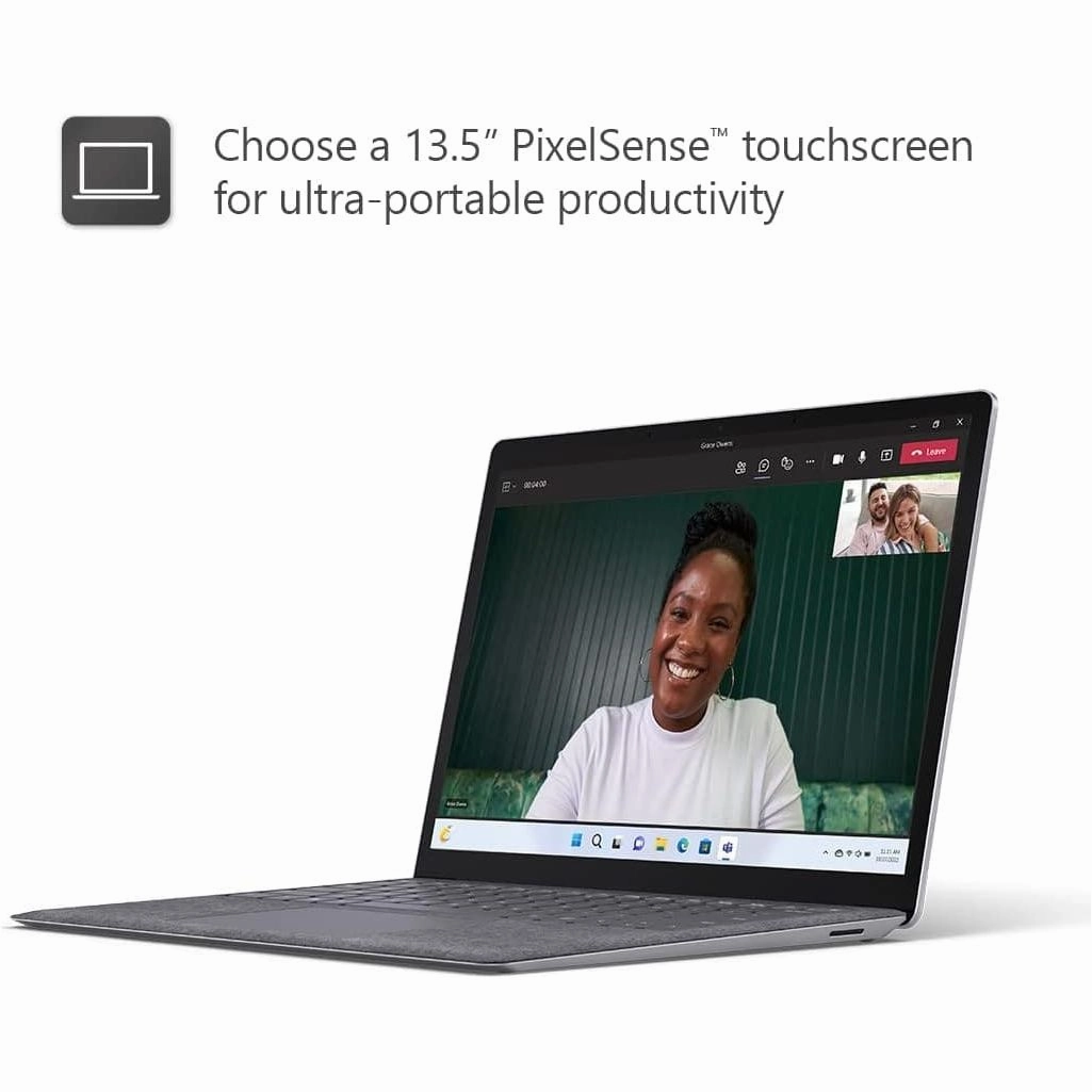 MICROSOFT 13.5" Surface Laptop 5 - Intel Core i5, 8GB, 256GB SSD, Platinum