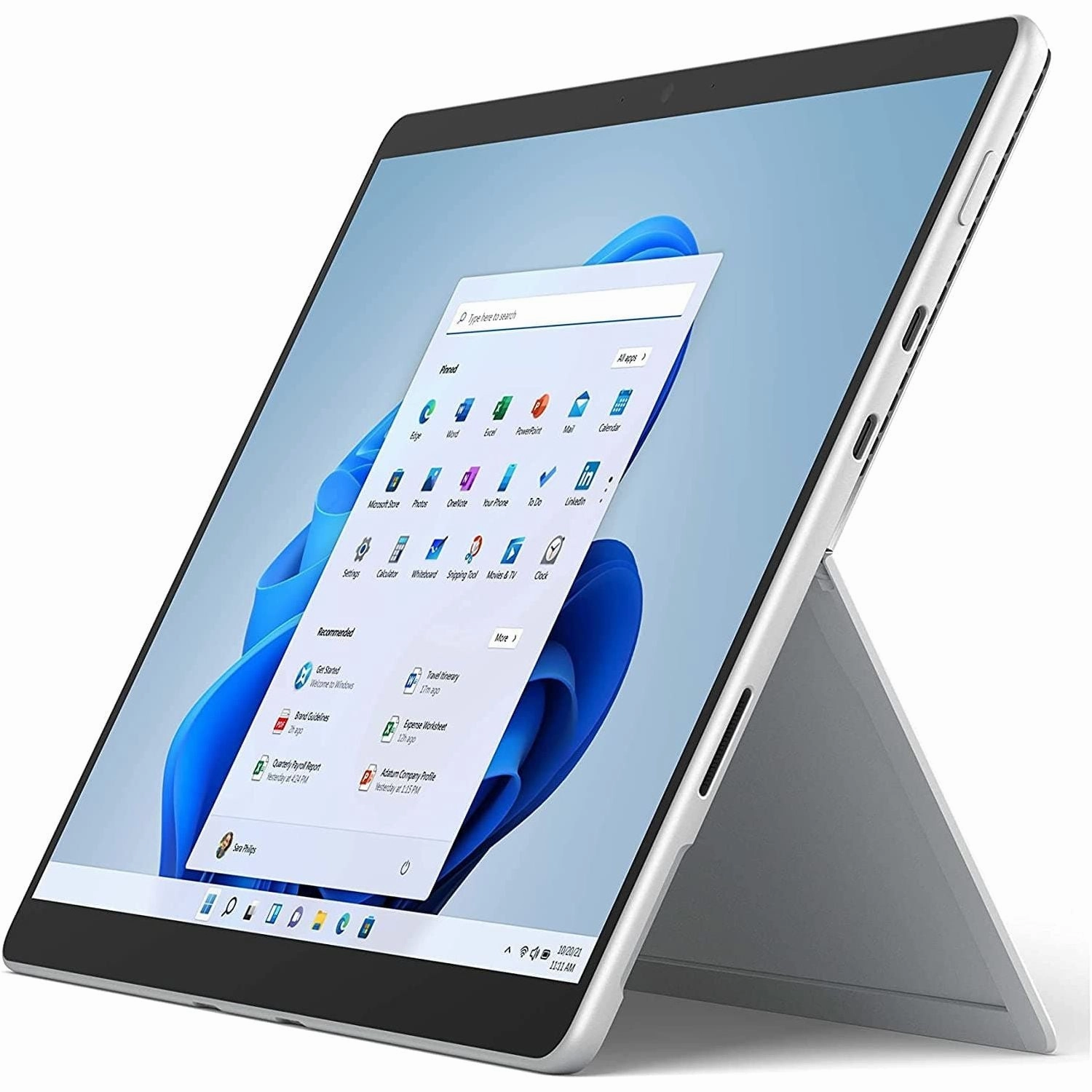 Microsoft 13" Surface Pro 8 - Intel Core i5 11th Gen, 8GB, 128 GB SSD, Platinum computer monitors, 4k monitor for work, gaming monitors sale