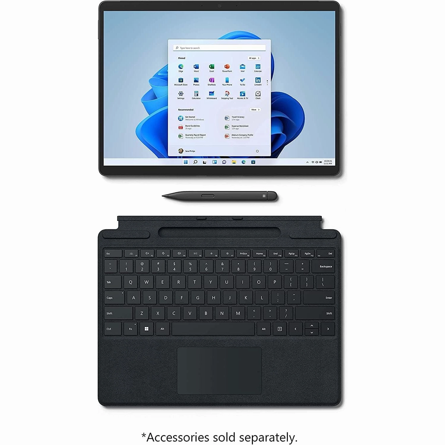 Microsoft 13" Surface Pro 8 - Intel Core i5 11th Gen, 8GB, 256GB SSD Graphite