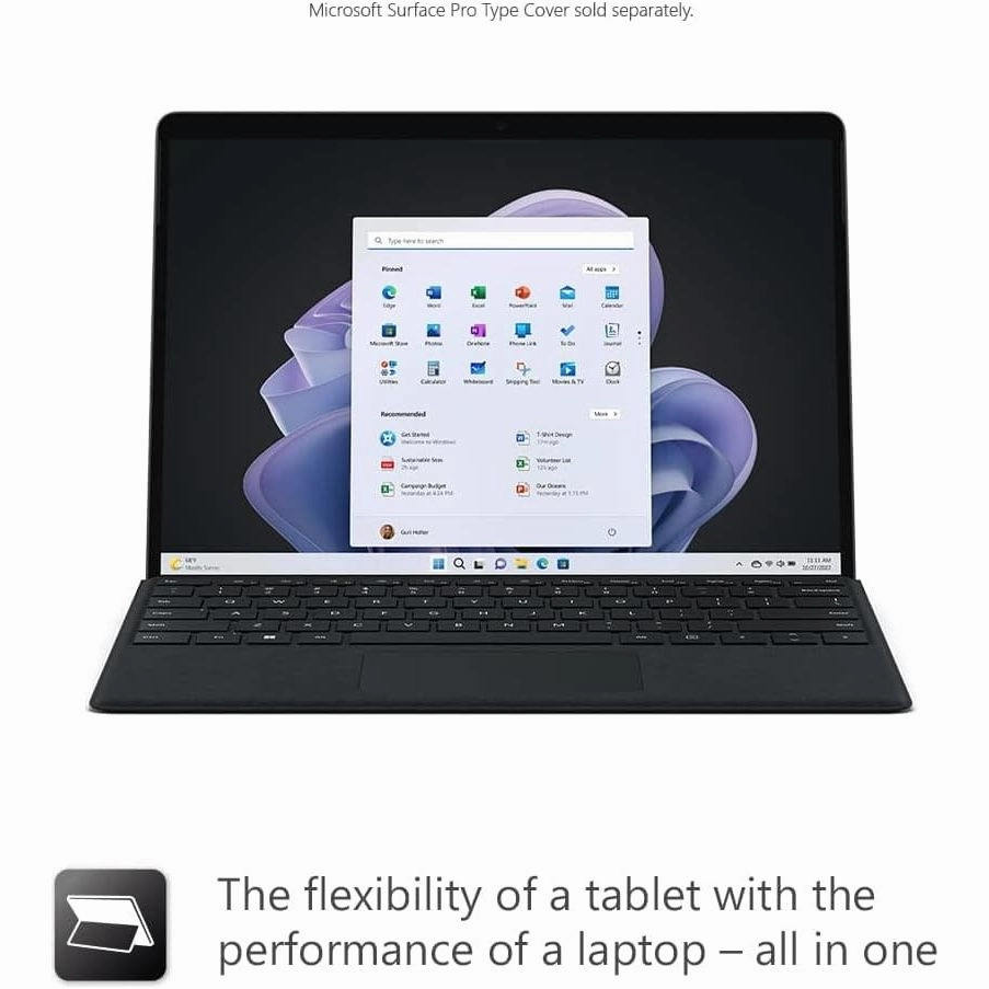 Microsoft 13" Surface Pro 9 - Intel Core i7 12th Gen, 512GB, 16GB - Graphite