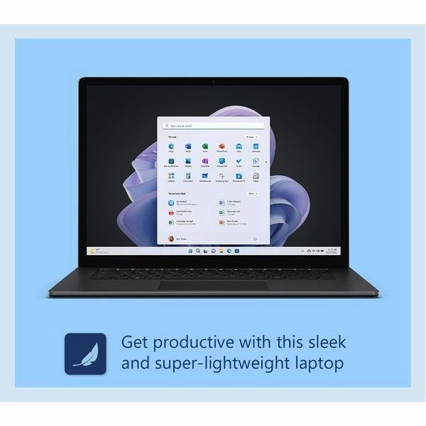 MICROSOFT 15" Surface Laptop 5 - Intel? Core? i7, 512 GB SSD, Black