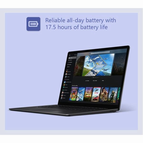 MICROSOFT 15" Surface Laptop 5 - Intel? Core? i7, 512 GB SSD, Black