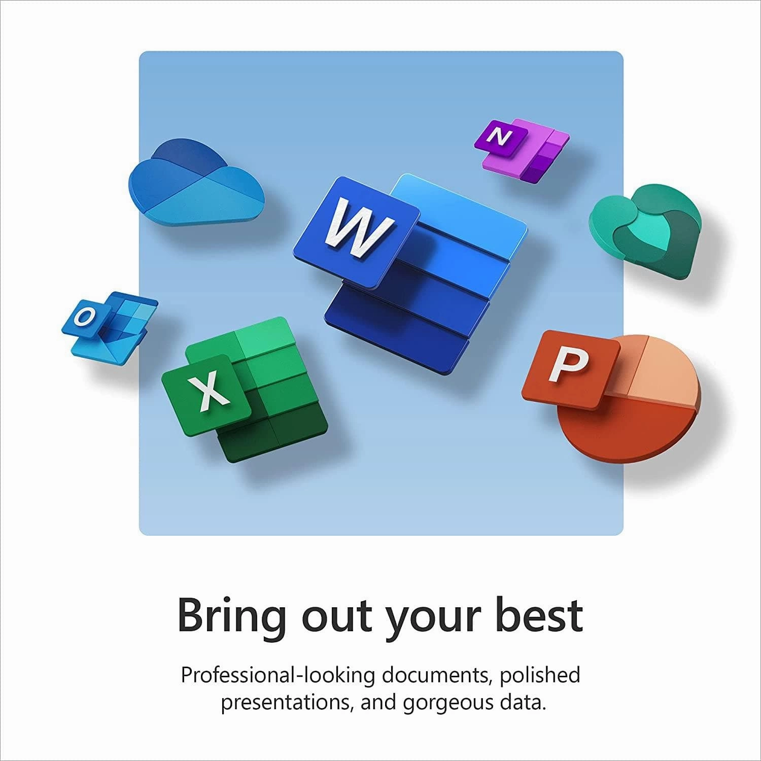 Microsoft 365 Personal | Office 365 apps | 1 user | 1 year subscription | PC/Mac, Tablet and Phone | multilingual | Box