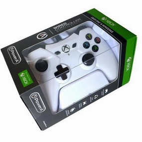 Microsoft Officially Licenced Power A Xbox One Wired Controller - White nintendo switch,game console accessories,wireless controllers,gaming system