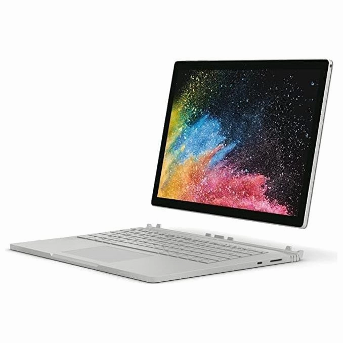 Microsoft Surface Book 2 (Silver) - (Intel i7-8650U, 16 GB RAM,1 TB SSD, NVIDIA GeForce GTX 1050 Graphics, Windows 10 Pro)