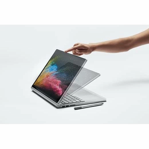 Microsoft Surface Book 2 (Silver) - (Intel i7-8650U, 16 GB RAM,1 TB SSD, NVIDIA GeForce GTX 1050 Graphics, Windows 10 Pro)