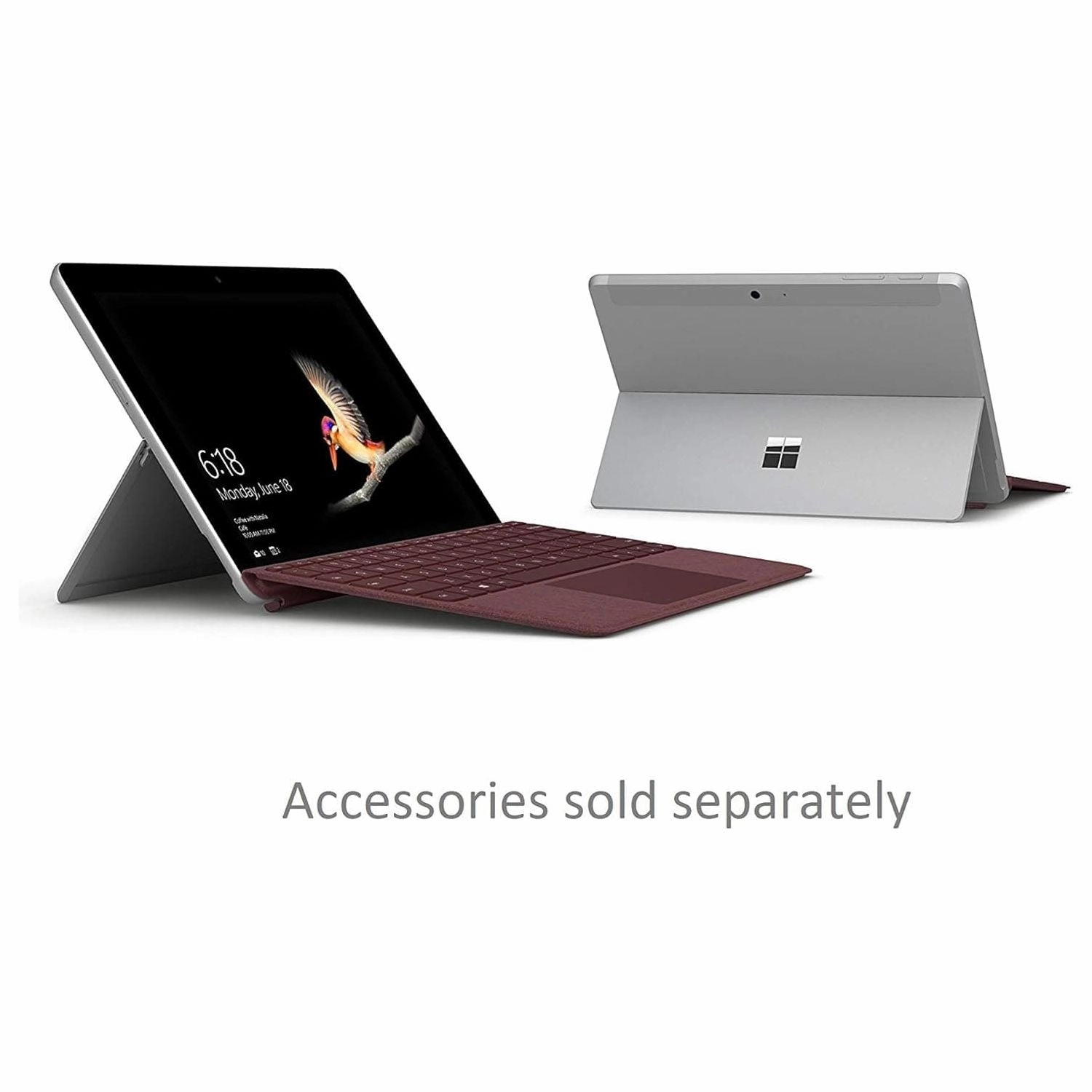 Microsoft Surface Go 10" Tablet:  Intel Pentium 4415Y, 4GB RAM, 64GB eMMC, HD Graphics 615, Windows 10 S - Sliver
