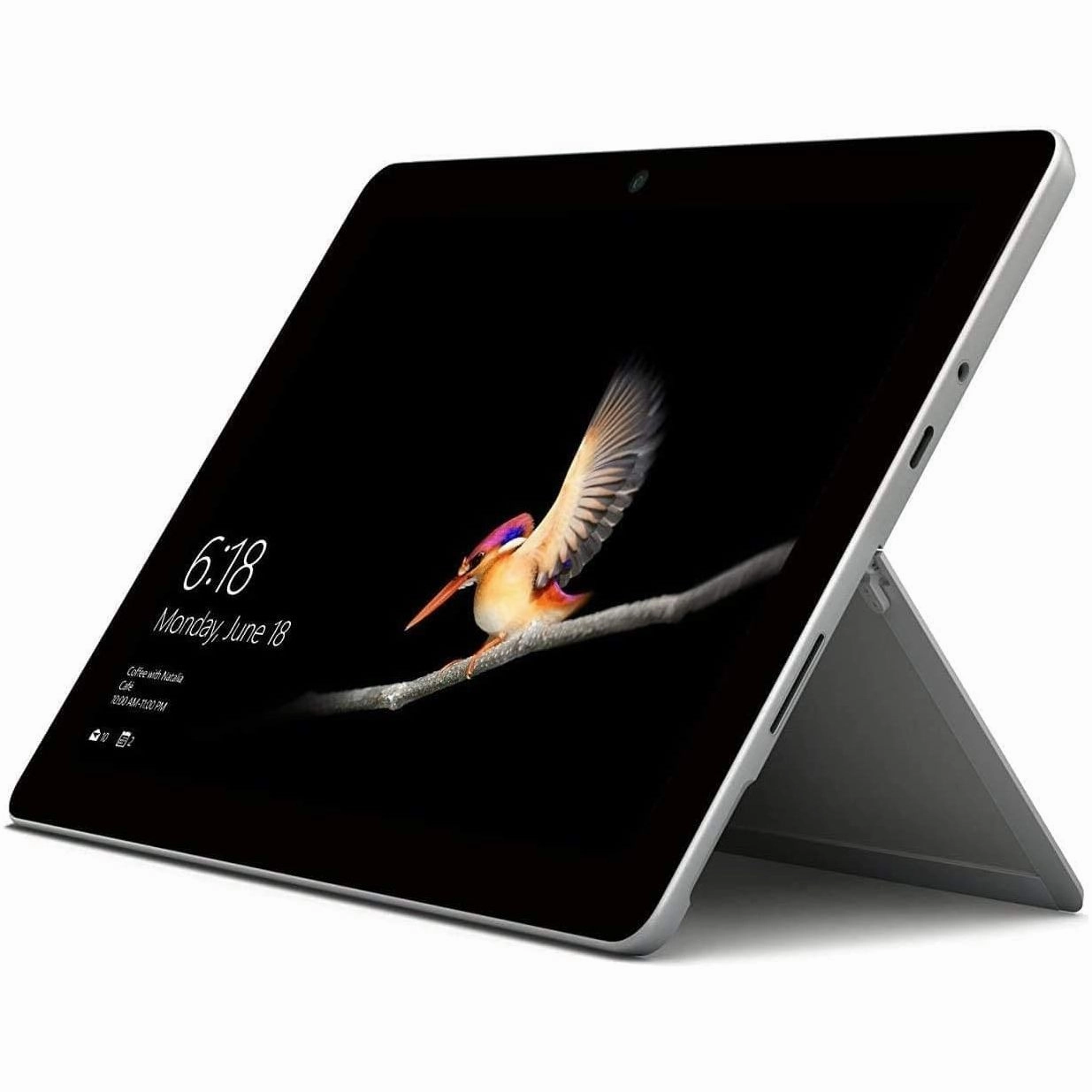 Microsoft Surface Go 10" Tablet:  Intel Pentium 4415Y, 4GB RAM, 64GB eMMC, HD Graphics 615, Windows 10 S - Sliver