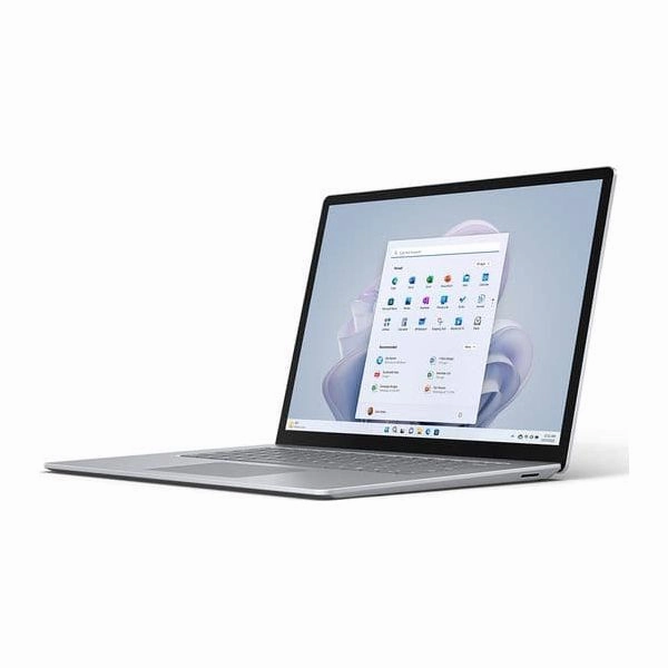 Microsoft Surface Laptop 5 15" Intel Core i7 -1255U, 8GB RAM, 256 GB SSD Intel Iris Xe Integrated graphics Touch Screen - Platinum