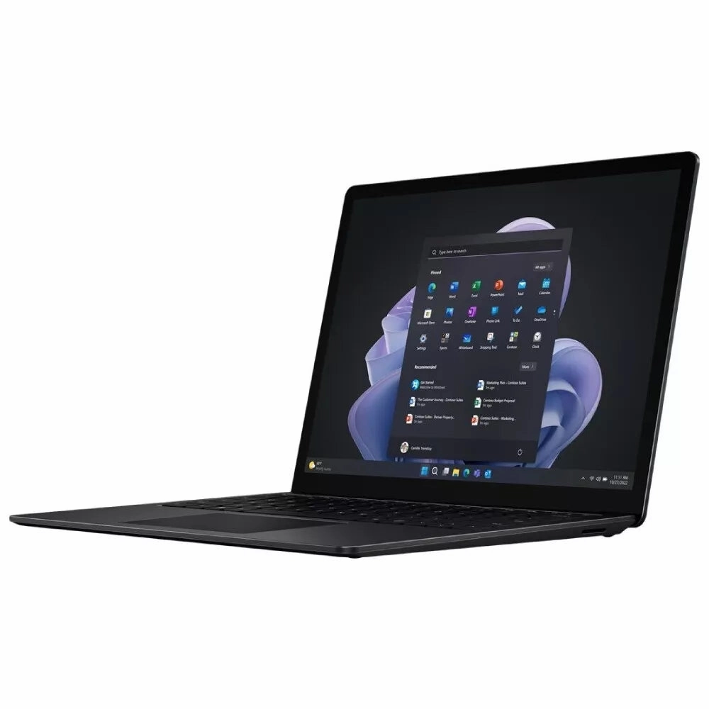 Microsoft Surface Laptop 5 Business C 15" Touchscreen, Intel i7-1265U, 16GB RAM, 512GB SSD, Windows 11 Pro, Matte Black
