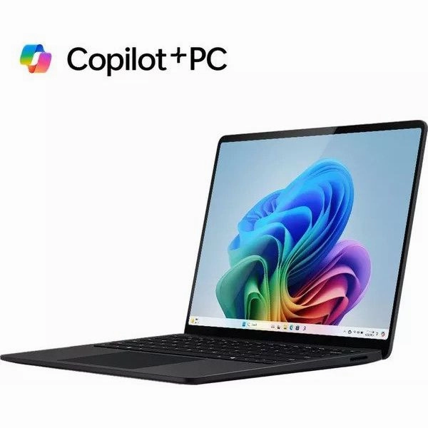Microsoft Surface Laptop (7th Edition) C 12-Core X1E80100, 16GB RAM, 512GB SSD, Adreno X1-85 GPU - Black