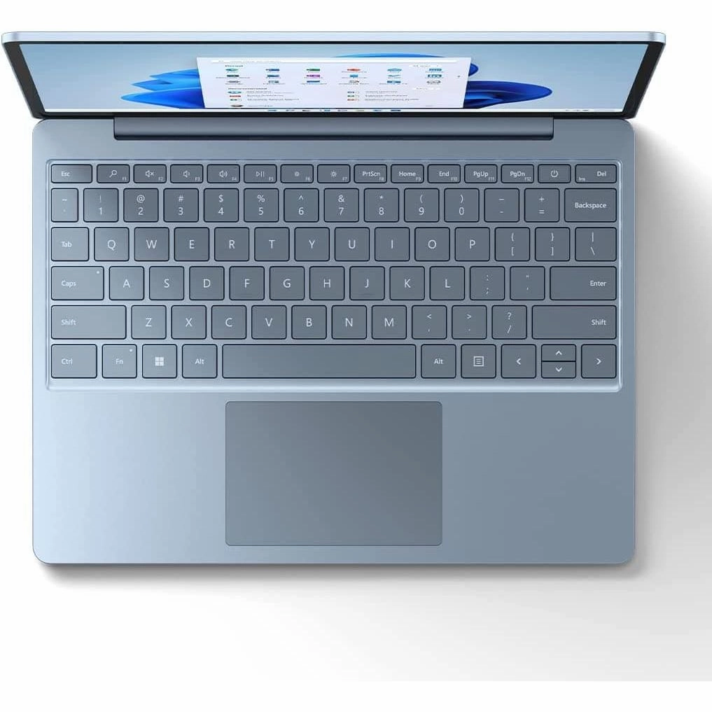 Microsoft Surface Laptop Go 2, Intel Core i5-1135G7, 8GB RAM, 256GB SSD - Windows 11 Home - 2022 model - Ice Blue