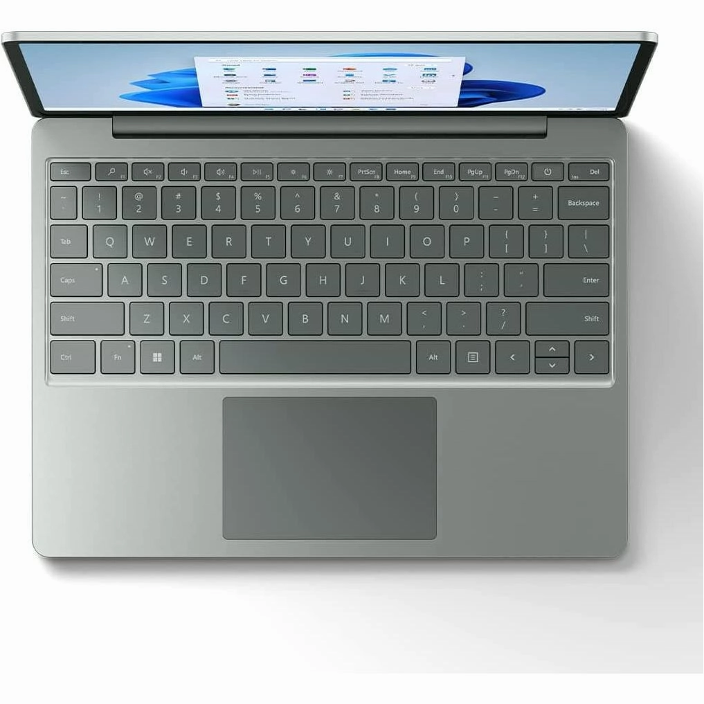 Microsoft Surface Laptop Go 2 Intel Core i5-1135G7 8GB RAM - 256GB SSD - Windows 11 Home - Ultra-Thin 12.4 Touchscreen Laptop - Sage