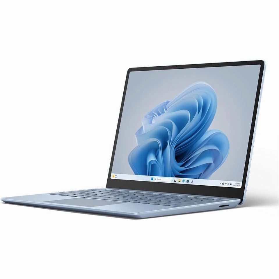 Microsoft Surface Laptop Go 3 (2023) - 12.4" Touchscreen, Intel Core i5, 8GB RAM, 256GB SSD, Windows 11 Home, Ice Blue