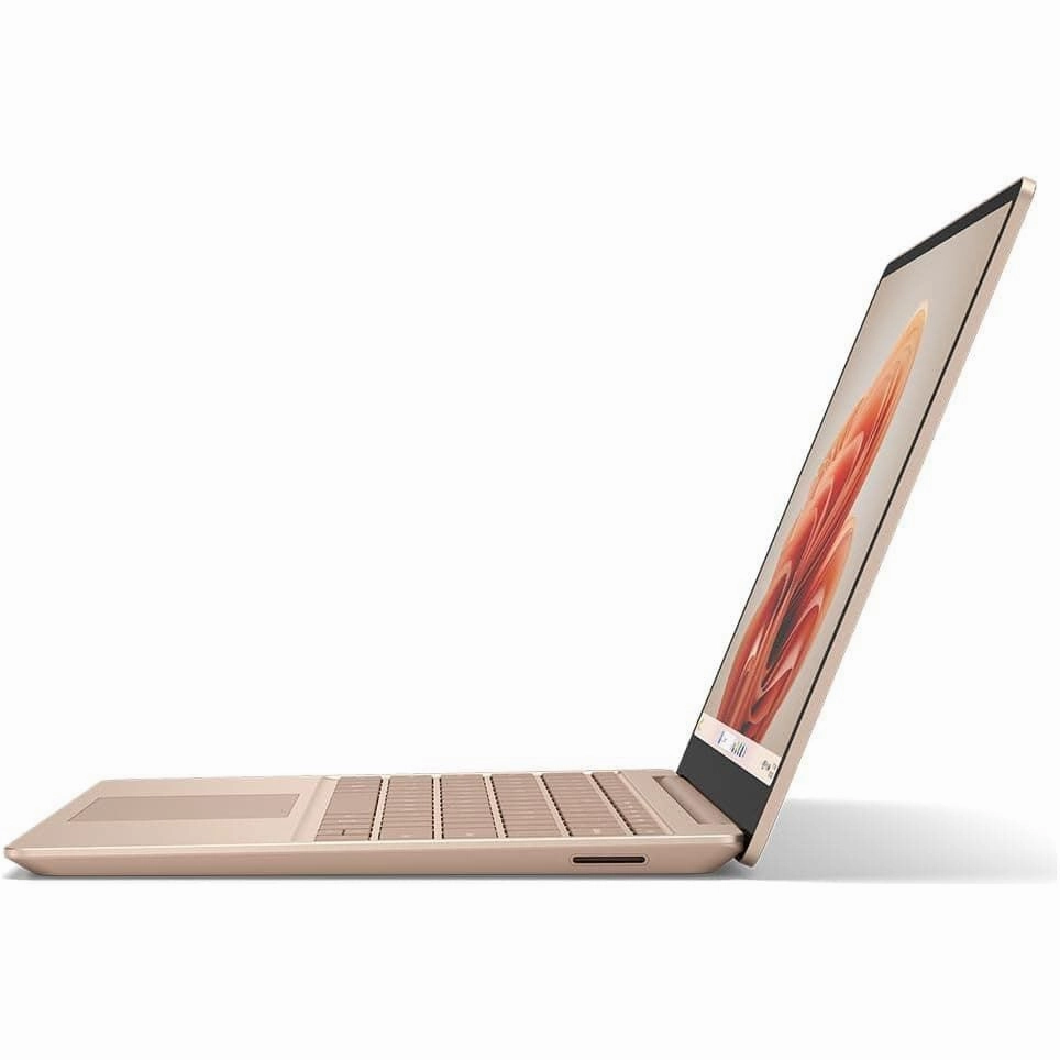 Microsoft Surface Laptop Go 3 - 12.4 Touchscreen, Intel Core i5, 8GB RAM, 256GB SSD, Sandstone, Windows 11 Home (2023 Model)