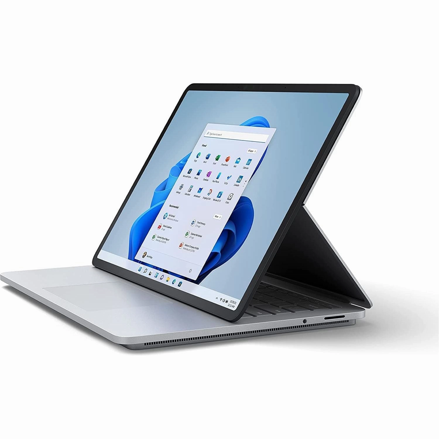 Microsoft Surface Laptop Studio - 14.4" Touchscreen Laptop (Platinum) - Intel 11th Gen i7, RAM 32GB, SSD 1TB - Windows 11 Home - 2022 edition