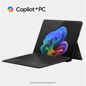 Microsoft Surface Pro 13" OLED - Snapdragon X Elite, 512GB SSD, Copilot  PC, Black computer monitors, 4k monitor for work, gaming monitors sale