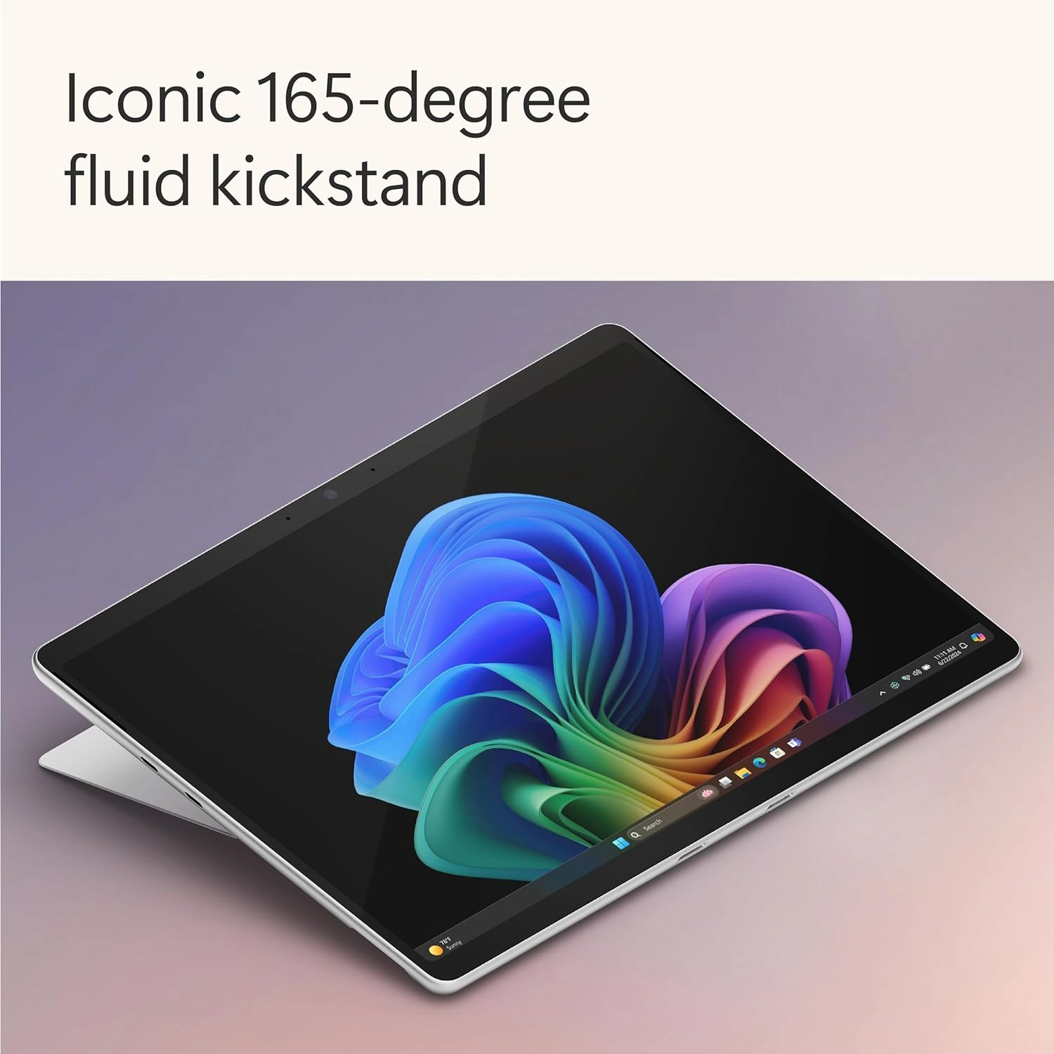 Microsoft Surface Pro 13" RAM 16GB SSD 256 GB Snapdragon X Plus - Platinum